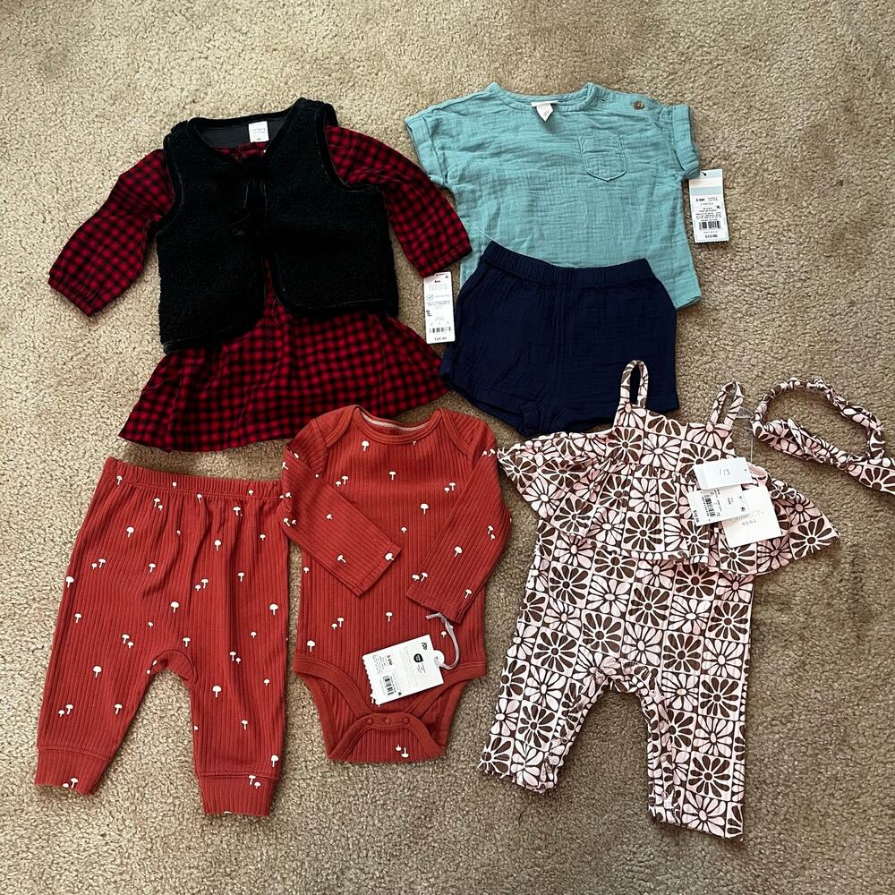 Baby Girl Clothes Bundle Size 3-6M - All New - Gift Idea